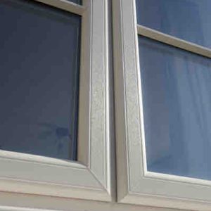 PVCu casement window